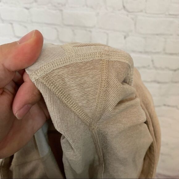 Outdoor Voices Tri Color Leggings Beige Cream Grey Size Small - Picture 10 of 10